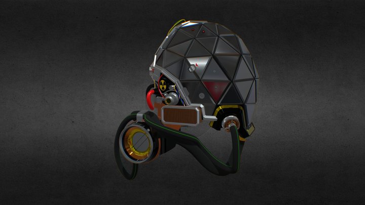 Prey Breather Helmet 3D Model