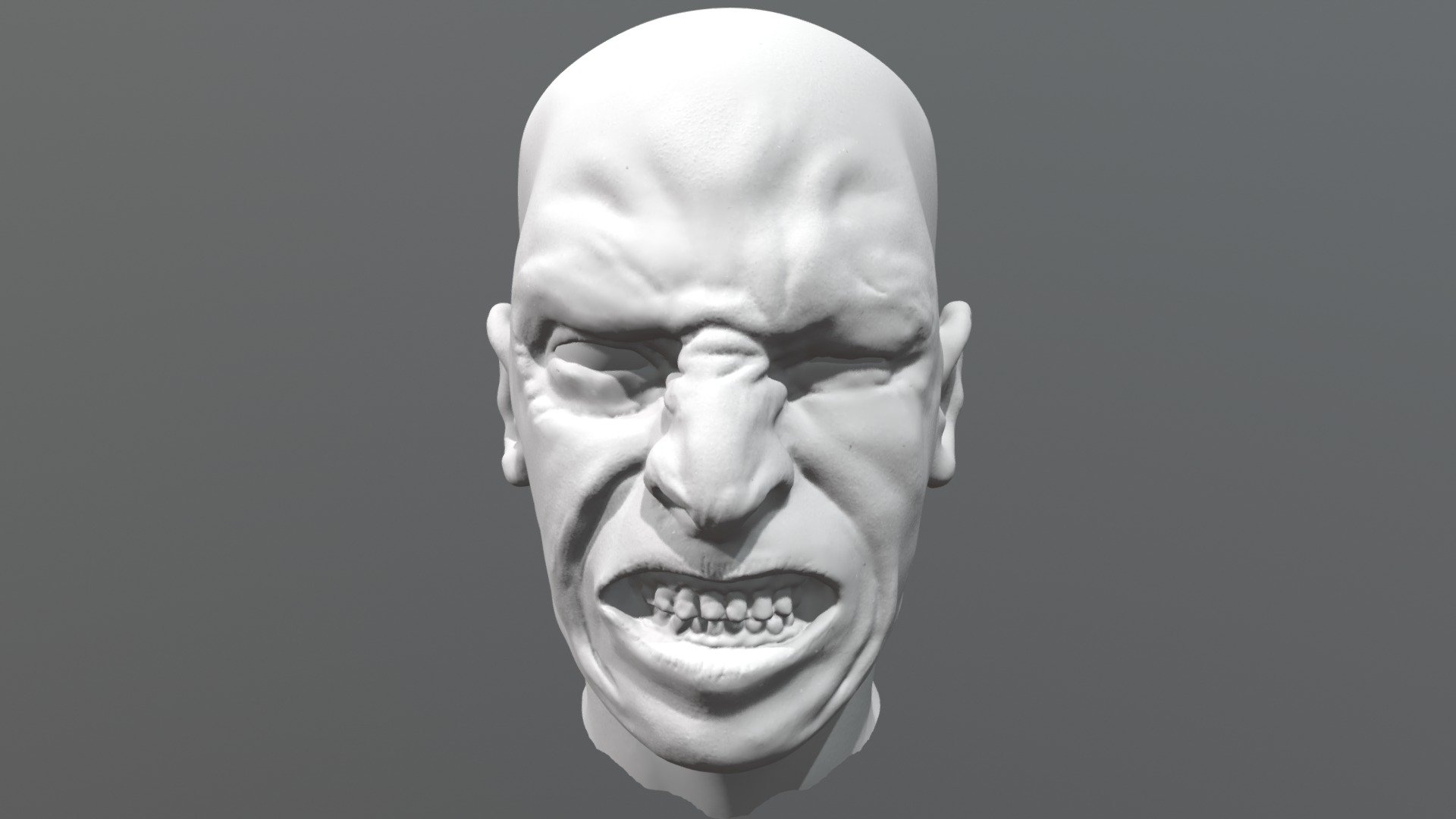 Anger - 3D model by Weakki [bf8cb5a] - Sketchfab