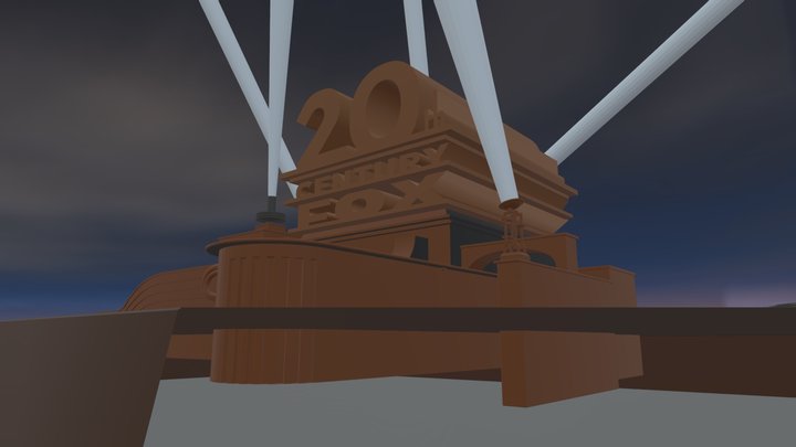 20th_century_fox_3ds_max_v4 3D Model