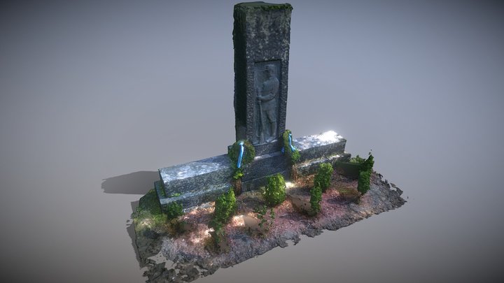 Vapaudenpatsas Heinola 3D Model