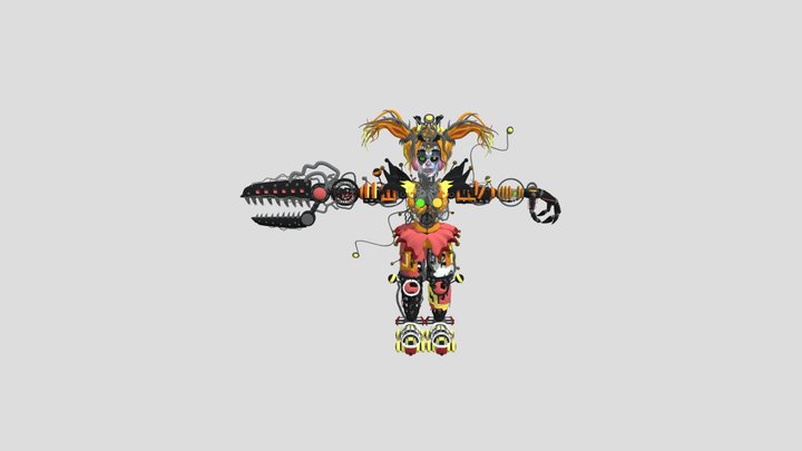 Scrap Baby 3D Model