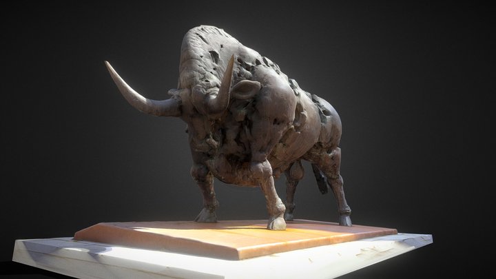 Bull - Ljubljana - Janez Boljka 3D Model