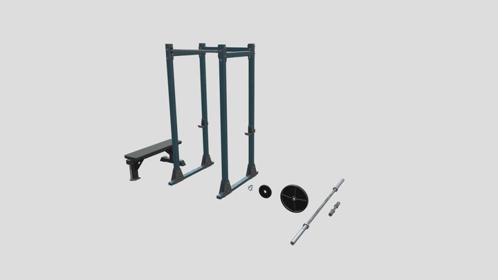 SGD 214 Six Props 3D Model