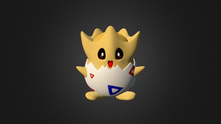 3D Togepi 3D Model