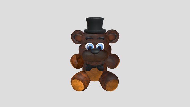 Freddy Plushie 3D Model