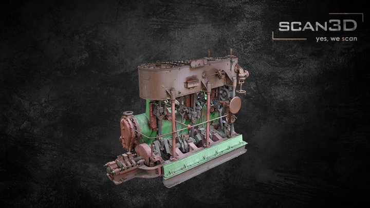 Wrocław - Silnik 3D Model