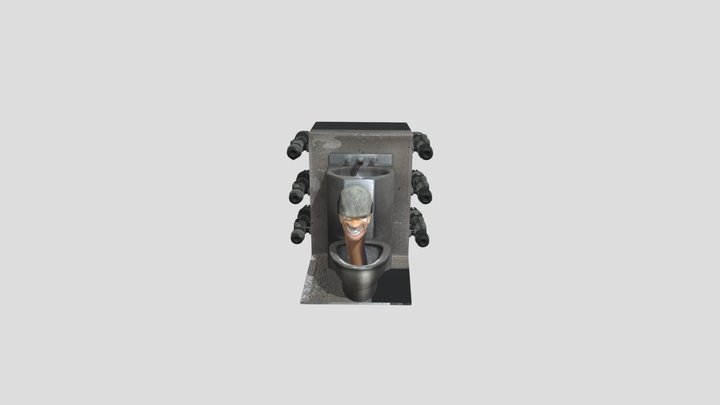 rocket-prison-skibidi-toilet (1) 3D Model