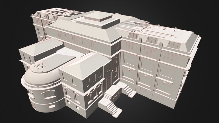 Edificio_minas_UCH_ARQ 3D Model