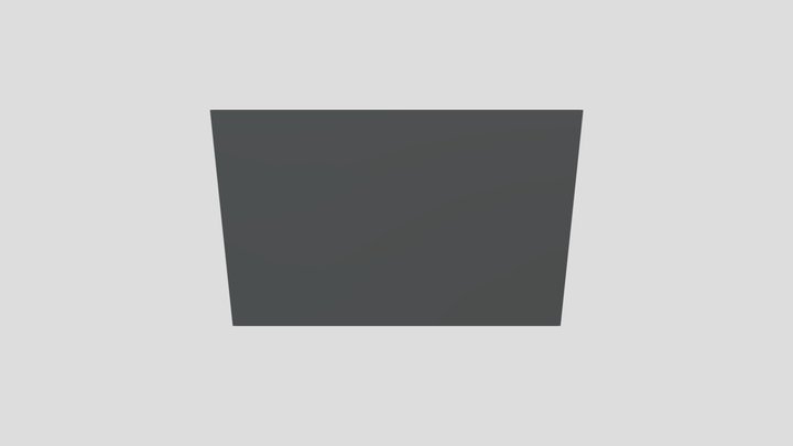 Big Screen TV 3D Model