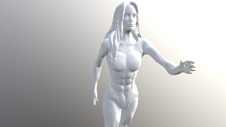 Análisis de anatomía - Mujer 3D Model