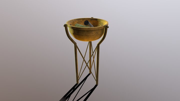 Fire Pot 3D Model