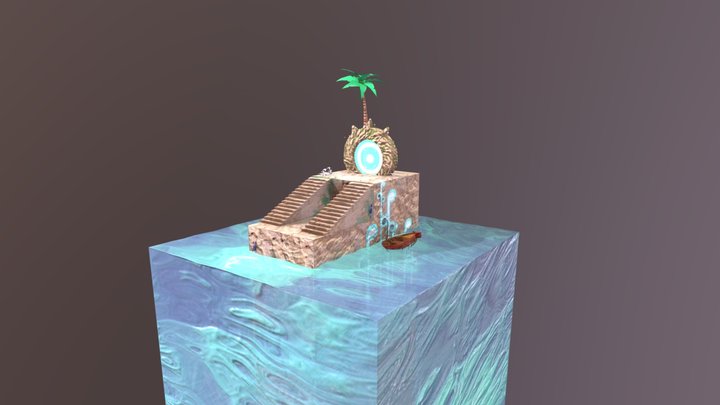 Diorama Zaap Sufokia 3D Model