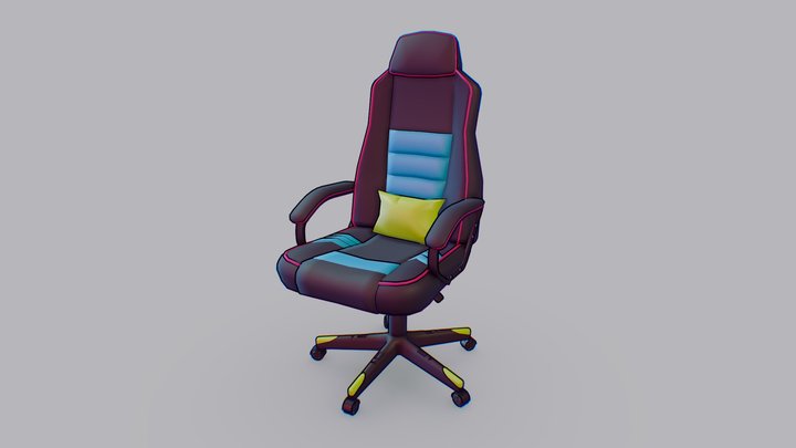 Gaming Chair [XYZ School Homework] 3D Model