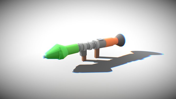 Rocket Launcher - RPG Weapon 3D Model