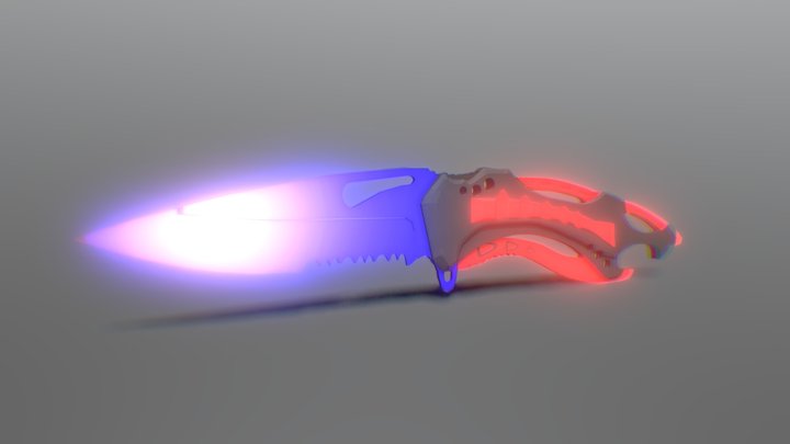 Scubadiving Knife 3D Model