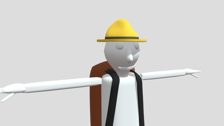 Baldi 3D Model