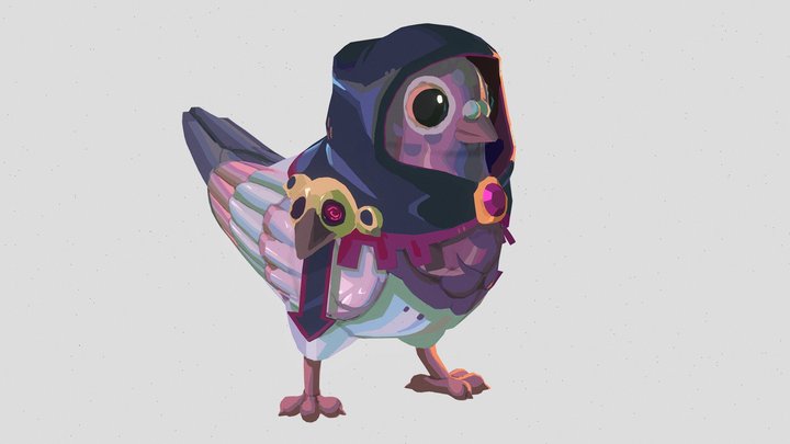 Pigeon Quest 3D Model