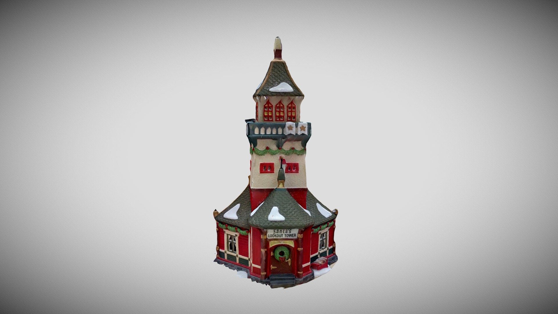 Santa's lookout tower