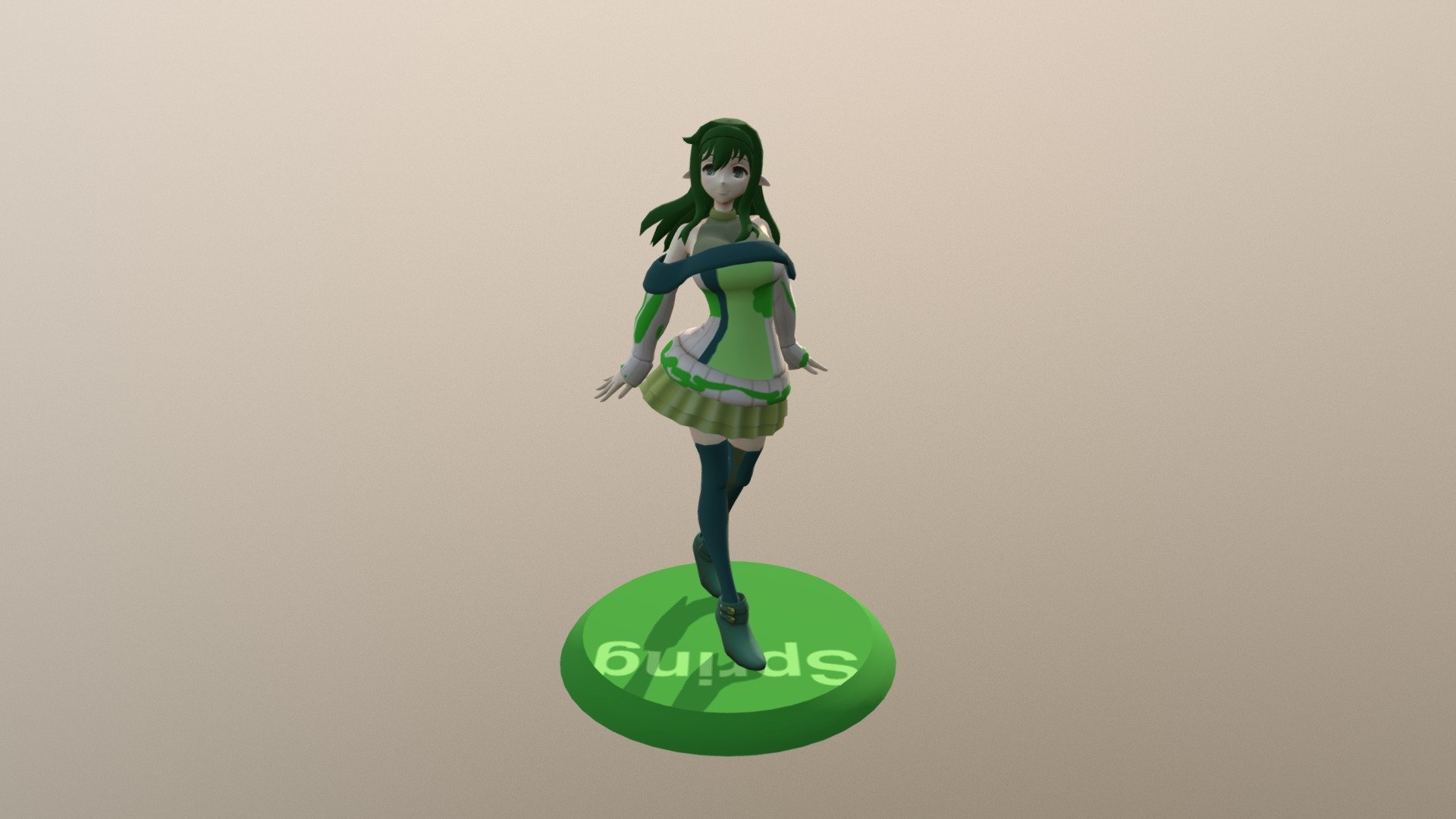 Spring girl