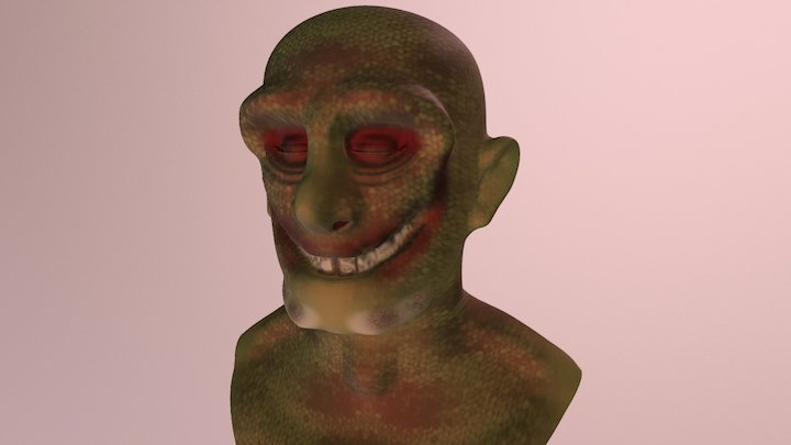 Happy Troll 3D Model