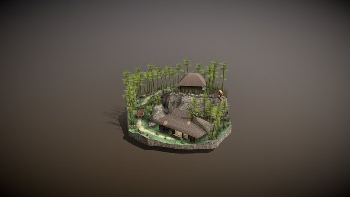 Yurei in the countryside 3D Model