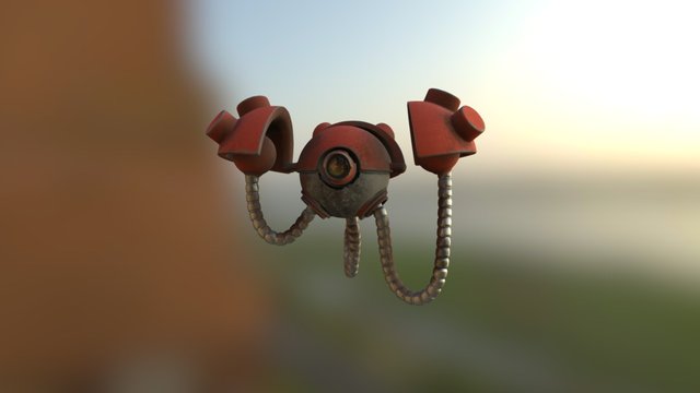 Rusted Underwater scout 3D Model