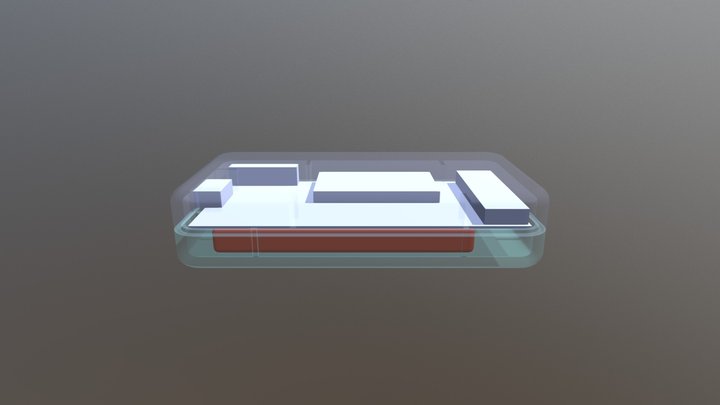 PCB with Enclosure 3D Model
