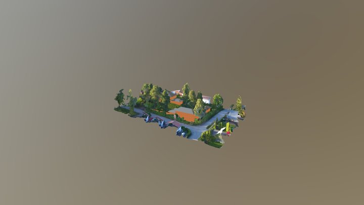 the Vermo Mansion 3D Model