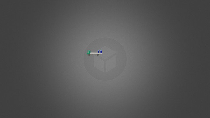 Supagas Truck 3D Model