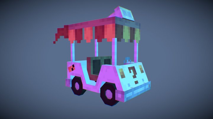 Gravity Falls | Mystery Cart 3D Model
