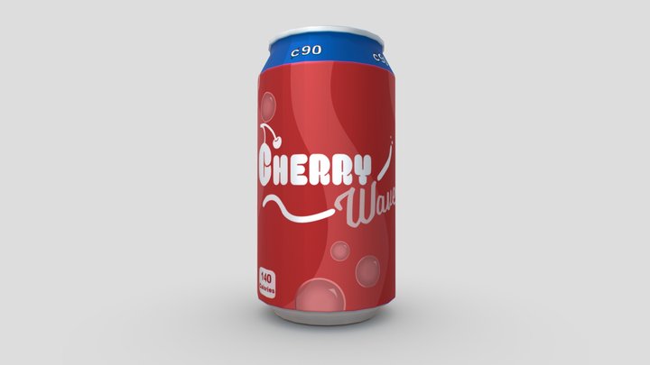 Soda Can 3D Model