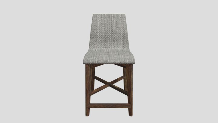 Modern Wooden Cushion Chair – Modello 3D gratuito STL