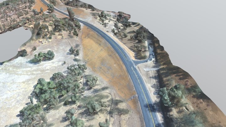 HWY191 - 8-23-17 - FINAL Drone Topo 3D Model