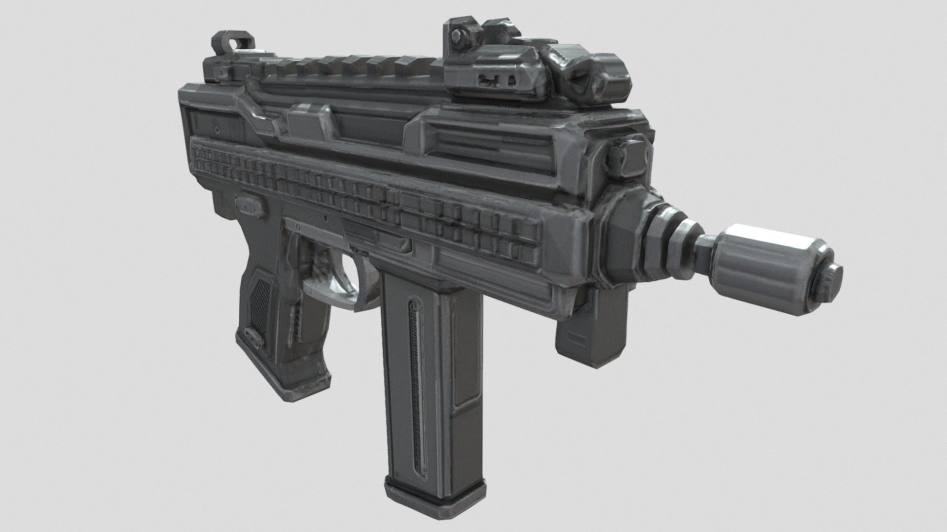 Ω𒁹⚔️𒁹Ω-Machine-Gun-['0'] - Download Free 3D model by -X-ScornGames (@XX ...