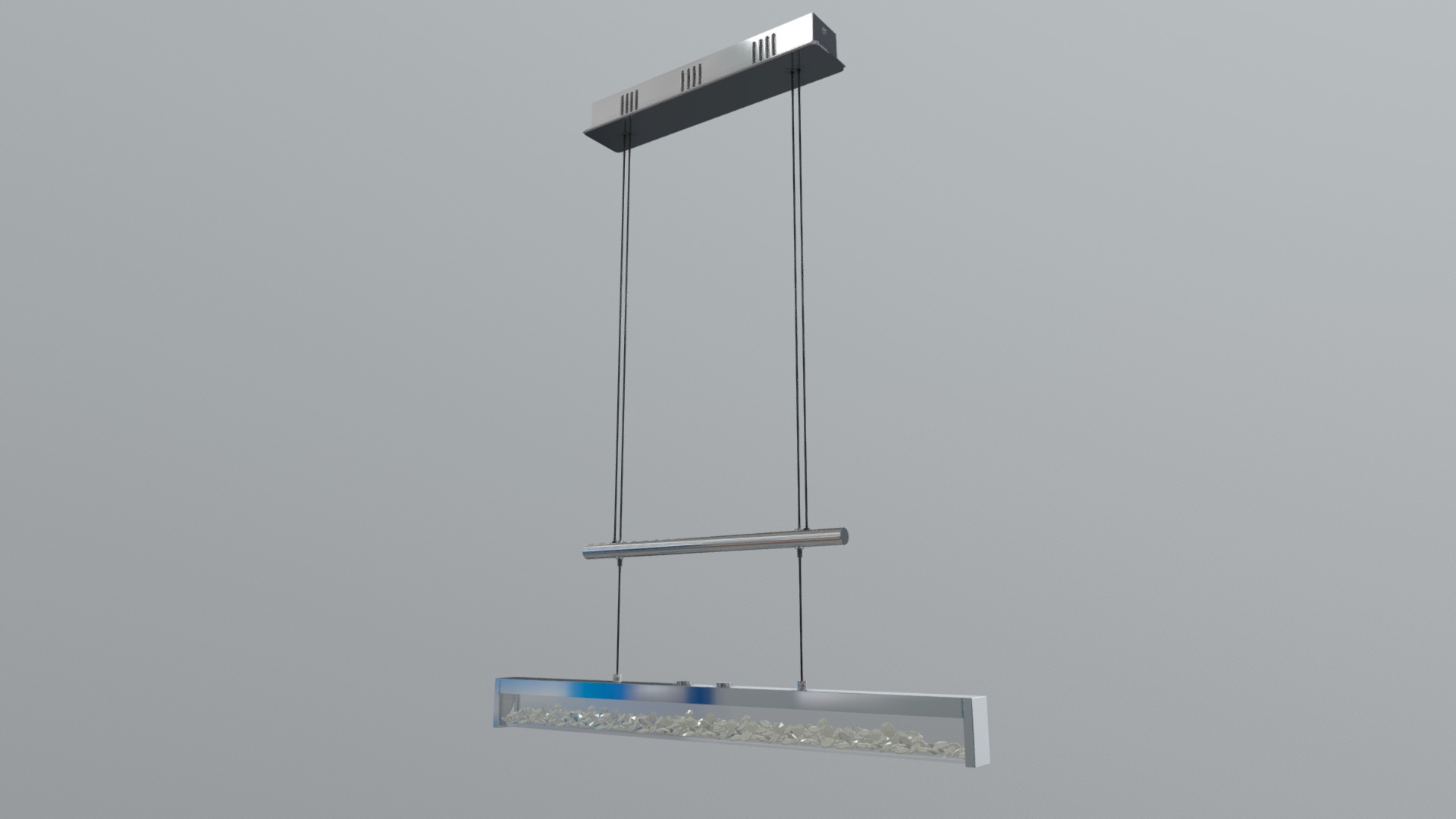 3D model Modern hanging lamp - This is a 3D model of the Modern hanging lamp. The 3D model is about engineering drawing.