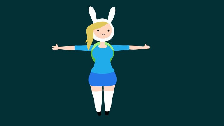 Fionna - Adventure Time 3D Model
