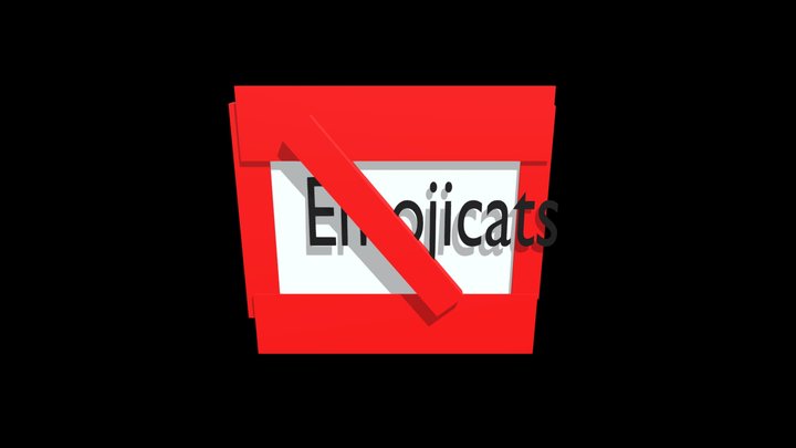 I HATE EMOJI CATS!!!!!!!!!!!!!!!!!!!!!!!!!!!! 3D Model