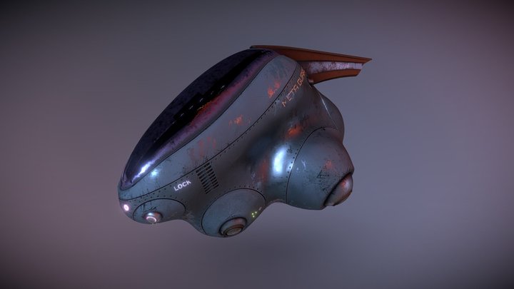 Metaguard | Space Pod 3D Model