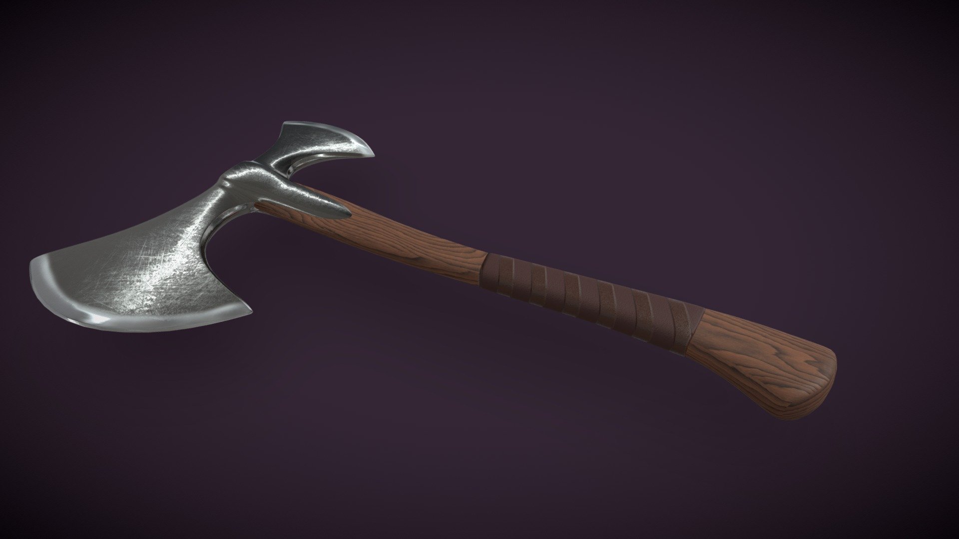 Fantasy Axe - 3D model by Maddie (@maddieflicks) [bfa0f90] - Sketchfab