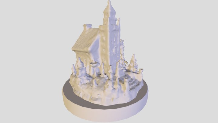 Christmas Diorama 3D Model