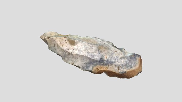 ESS-F75C7C Mesolithic Blade 3D Model