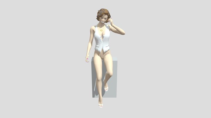 Sexy Girl 3D Model