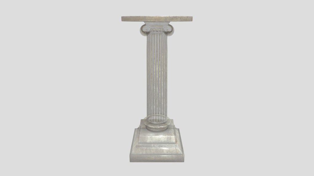 Marble Column Pedestal Stand