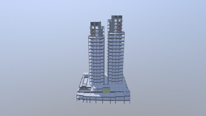 Residencial Duetto - Fratta 3D Model
