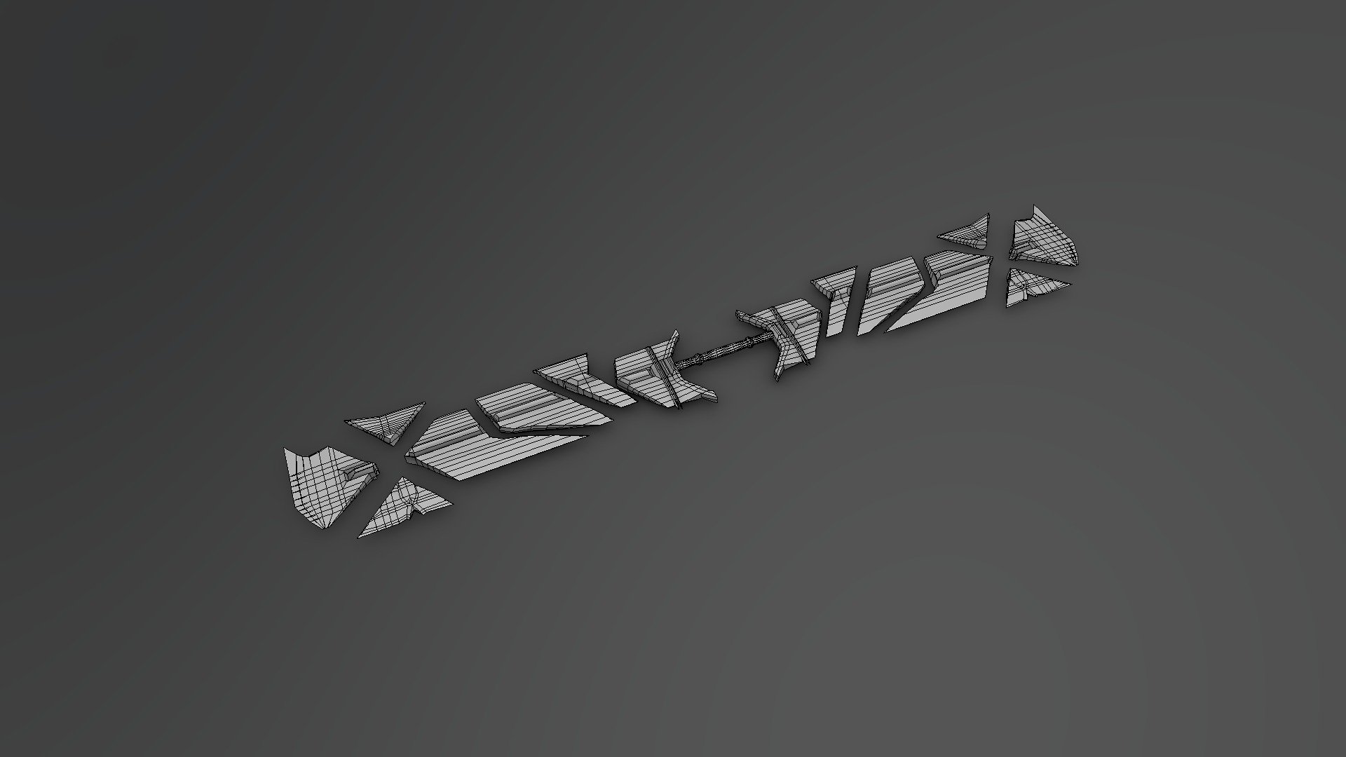 CT4012 - Double Sided Broken Sword