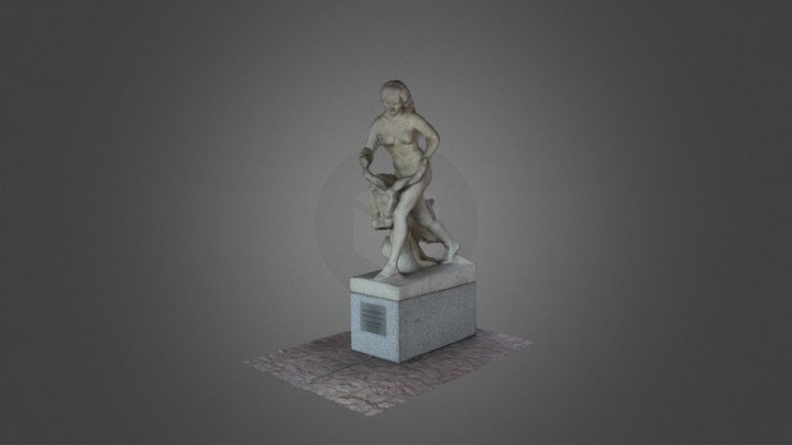 "Mujer del macho cabrío" de Luis Marco Pérez 3D Model