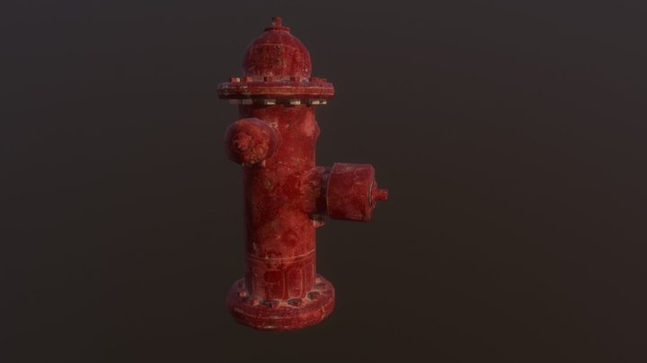 Fire Hydrant 3D Model