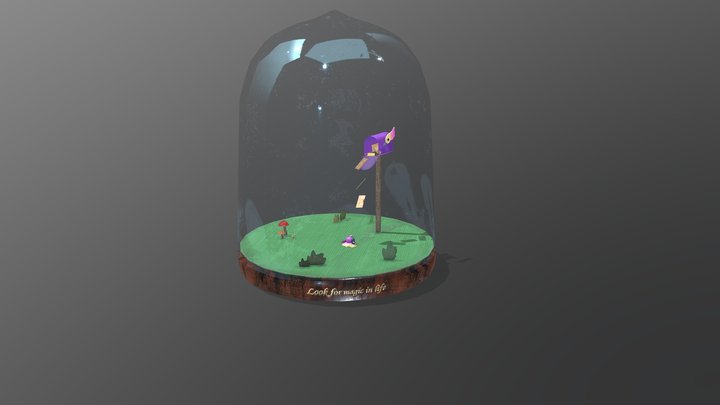 Magic Mailbox 3D Model