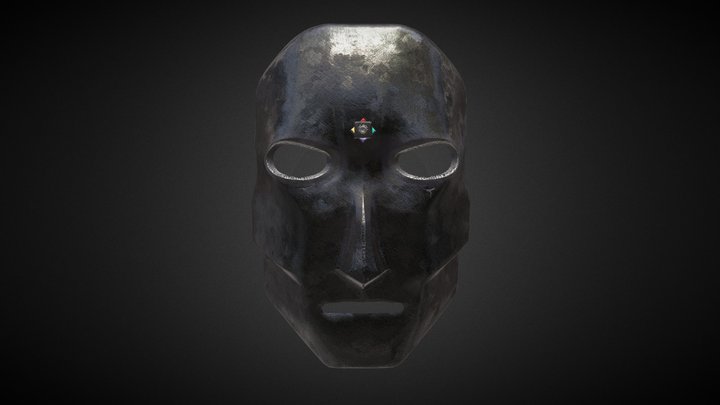 Black Mask 3D Model