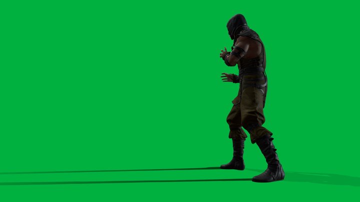 Scorpion - Grab And Slam 3D Model